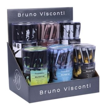 Bruno Visconti Fresh Writer 0.7 mm Çok Renkli 144'lü Tükenmez Kalem