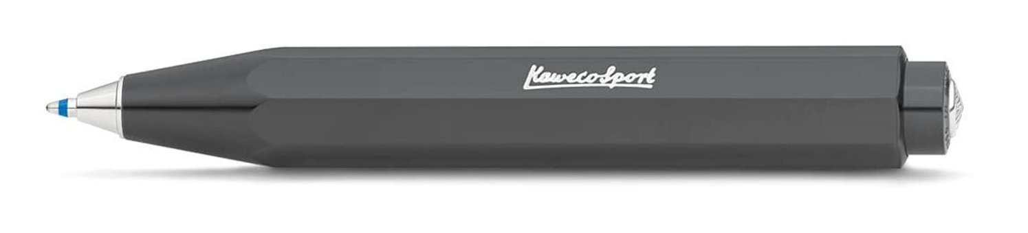 Kaweco Skyline 10000762 Akrilik Tek Renkli Mini Gri Tükenmez Kalem