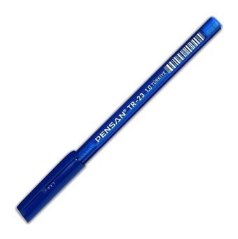 Pensan Tr 23 Plastik Tek Renkli 1 mm Mavi Tükenmez Kalem