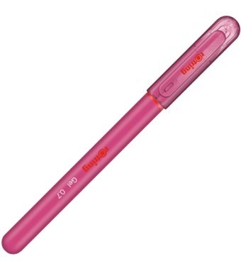 Rotring Jel Plastik Tek Renkli 0.7 mm İğne Uçlu Pembe Tükenmez Kalem