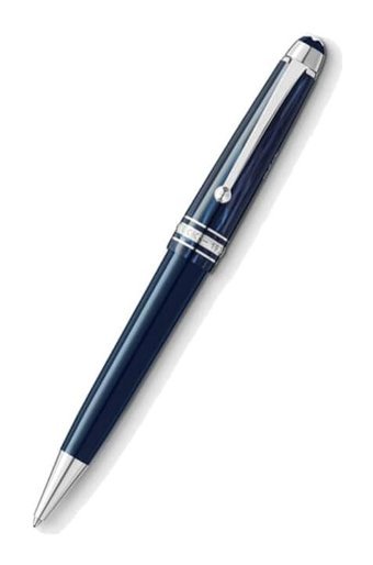 Mont Blanc Meisterstück Reçine Tek Renkli Mavi Tükenmez Kalem