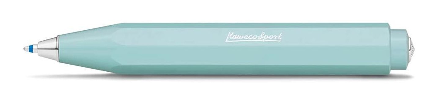 Kaweco Skyline Sport Akrilik Tek Renkli Mavi Tükenmez Kalem