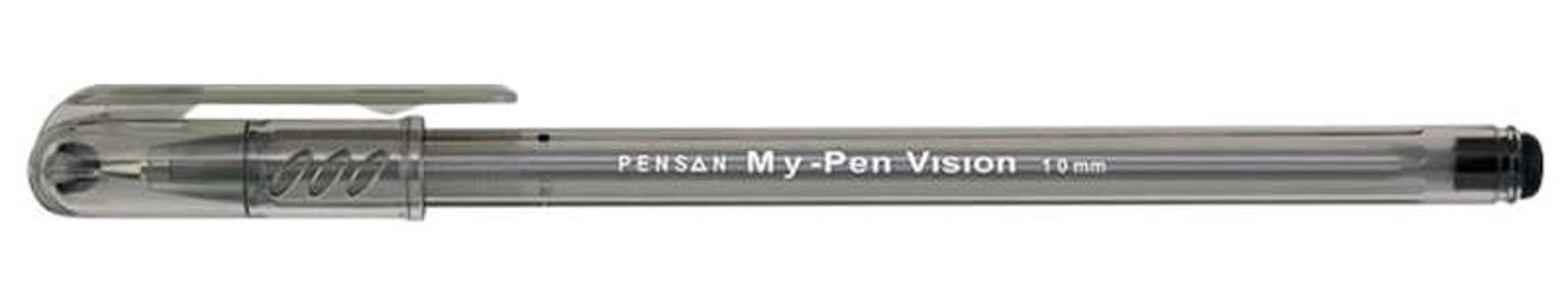 Pensan My Pen Tek Renkli 1 mm Siyah 5'li Tükenmez Kalem