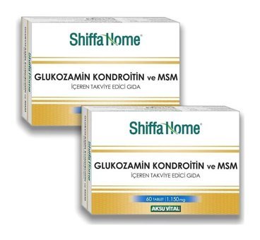 AksuVital Chondroitine Msm Glukozamin 2x60 Tablet