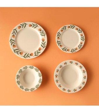 Bella Maison Adalie Stoneware 24 Parça 6 Kişilik Yemek Takımı
