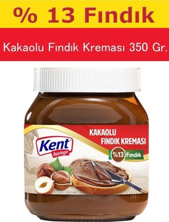 Kent Boringer Kakaolu Fındık Kreması 350 gr