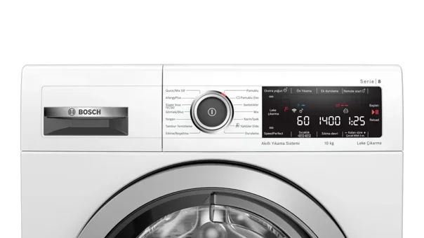 Bosch WAV28M80TR 9 kg 1400 Devir B Enerji Sınıfı Beyaz Solo Çamaşır Makinesi