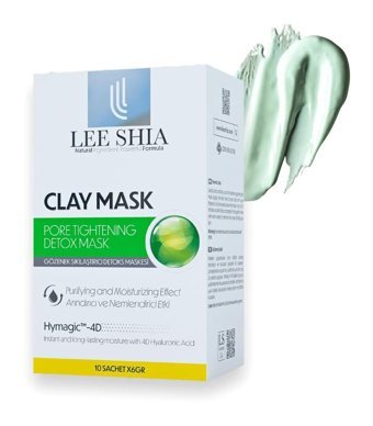 Lee Shia Gözenek Sıkılaştırıcı Detox Yüz Maskesi 10x6 gr