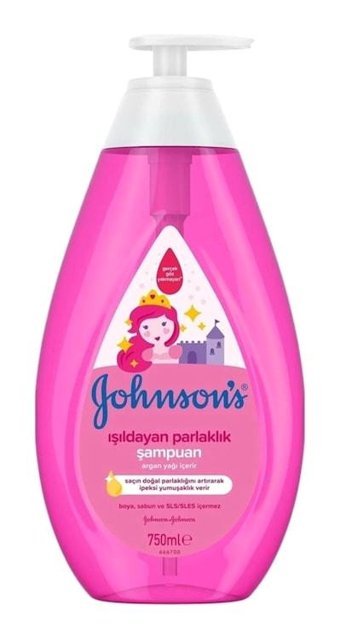 Johnson's Baby Göz Yakmayan Hipoalerjenik Tüm Ciltler İçin Argan Yağlı Bebek Şampuanı 750 ml