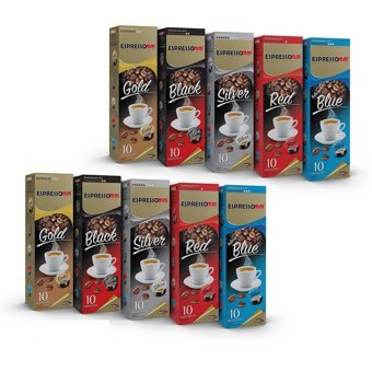 Espressomm Karışık 100'lü Espresso Kapsül Kahve