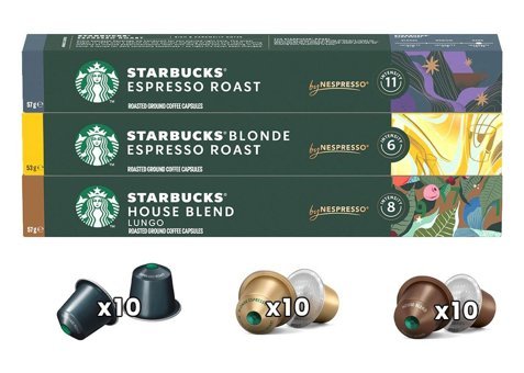 Starbucks By Nespresso 30'lu Espresso Kapsül Kahve