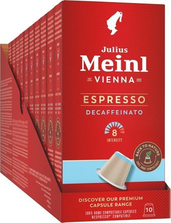 Julius Meinl Decaffeinato 100'lü Espresso Kapsül Kahve