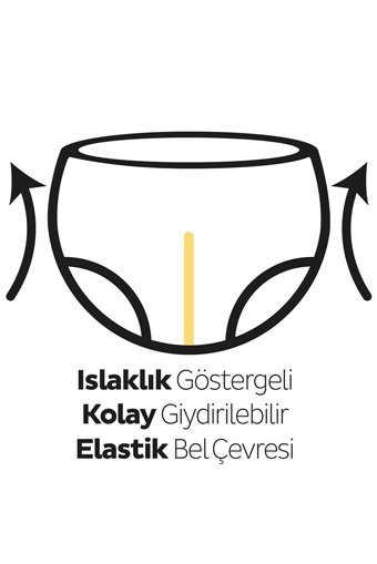 Sleepy Junior Avantajlı Paket 5 Numara Organik Külot Bebek Bezi 120 Adet