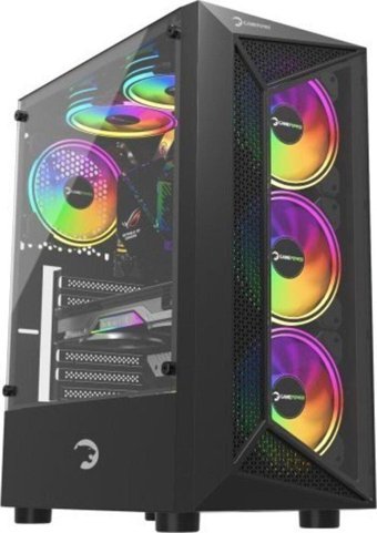 Gamepower Eclıpse RGB Siyah Dikey Mid Tower Oyuncu Bilgisayar Kasası