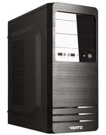 Vento Tml-117 Siyah Dikey Mini Tower Standart Bilgisayar Kasası