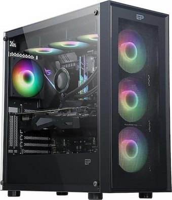 Eternal Power Pro X RGB Mesh 3 Fanlı Siyah Dikey ATX Oyuncu Bilgisayar Kasası
