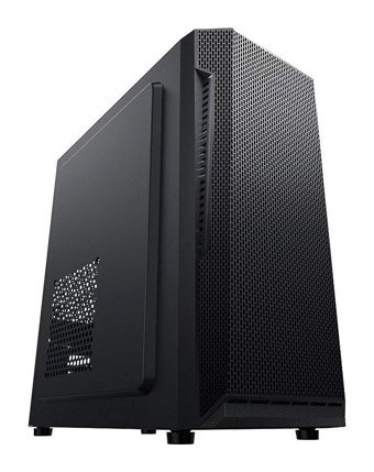 Turbox Conquest Ma02 1 Fanlı Siyah Dikey Micro ATX Standart Bilgisayar Kasası