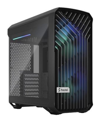 Fractal Design Fd-C-Tor1C-02 RGB Mesh 3 Fanlı Siyah Dikey Mid Tower Oyuncu Bilgisayar Kasası