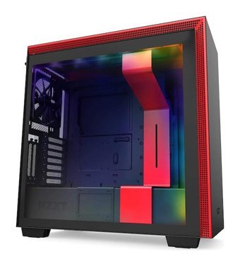 Nzxt Ca-H710I-Br RGB Siyah Dikey Mid Tower Oyuncu Bilgisayar Kasası