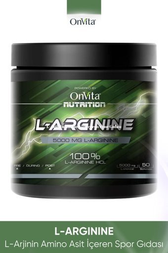 Onvita Nutrition L-arginine Aminoasit 5000 mg Toz