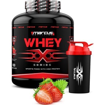 Marcus Nutrition X Series Çilekli Whey Protein Protein Tozu 2270 gr