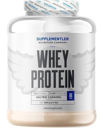 Supplementler Tuzlu Karamelli Whey Protein Protein Tozu 2000 gr