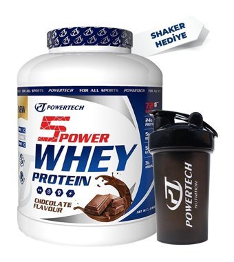 PT Nutrition 5 Power Çikolatalı Whey Protein Protein Tozu 2160 gr