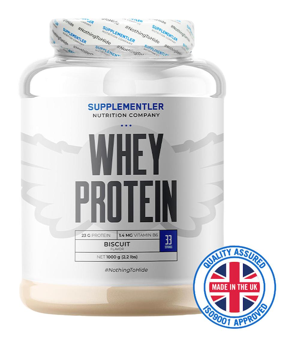 Supplementler Bisküvili Whey Protein Protein Tozu 1000 gr