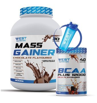 West Nutrition Mass 70 Servis Kas Yapıcı Gainer 3000 gr Toz