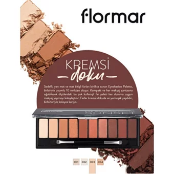 Flormar No:003 Toz Mat Far Paleti