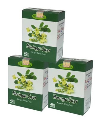 Nursima Moringa Karışık Poşet Bitki Çayı 3x40 Adet