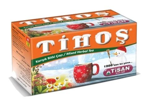 Tisan Tihoş Karışık Poşet Bitki Çayı 20 Adet