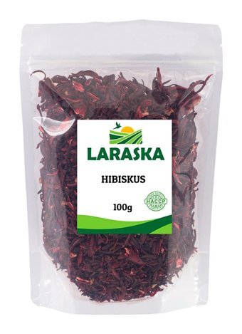 Laraska Organik Bamya Çiçeği-Hibiscus-Nar Çiçeği Dökme Bitki Çayı 100 gr