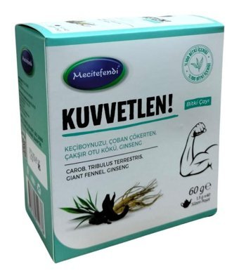 Mecitefendi Kuvvetlen Karışık Poşet Bitki Çayı 40 Adet