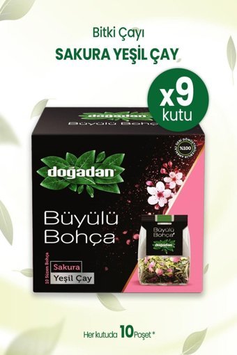Doğadan Sakura Karışık Poşet Bitki Çayı 90 Adet