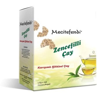 Mecitefendi Zencefil Karışık Poşet Bitki Çayı 40 Adet