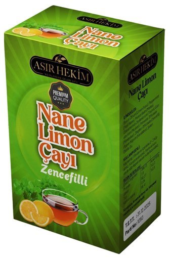 Asır Hekim Nane Limon Organik Dökme Bitki Çayı 140 gr