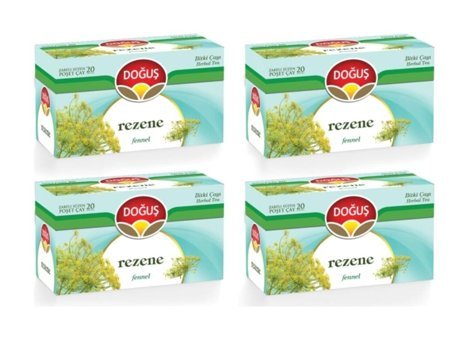 Doğuş Rezene Poşet Bitki Çayı 4x20 Adet