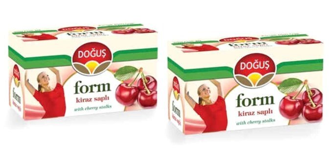 Doğuş Form Kiraz Sapı Poşet Bitki Çayı 2x20 Adet