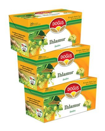 Doğuş Ihlamur Poşet Bitki Çayı 3x20 Adet