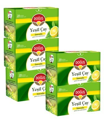 Doğuş Limon-Yeşil Karışık Poşet Bitki Çayı 5x20 Adet