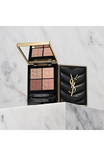 Yves Saint Laurent Couture Mini Clutch 600 Toz Mat Saten Far Paleti