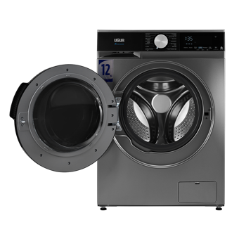 Uğur UCM 31214 G101 12 kg 1400 devir A Enerji Sınıfı Buharlı Gri Çamaşır Makinesi