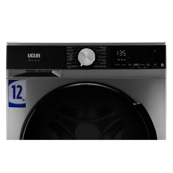 Uğur UCM 31214 G101 12 kg 1400 devir A Enerji Sınıfı Buharlı Gri Çamaşır Makinesi