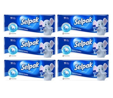 Selpak Klasik Kağıt Peçete 6x10'lu