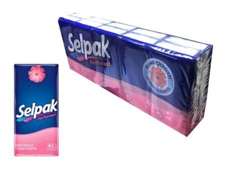 Selpak Parfümlü Kağıt Peçete 10x10'lu