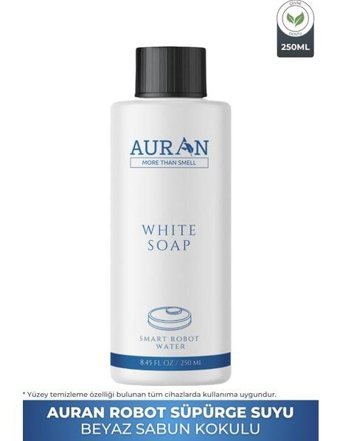 Auran Beyaz Sabun Kokulu Robot Süpürge Suyu 250 ml