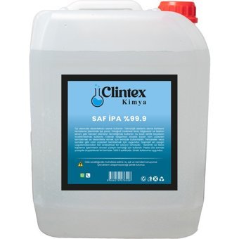 Clintex Kimya %99.9 Saf Ipa Izopropil Yüzey Temizleyici 5 lt
