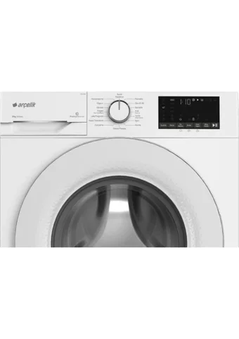 Arçelik 10121 PMB 10 kg 1200 Devir B Enerji Sınıfı Buharlı Beyaz Solo Çamaşır Makinesi