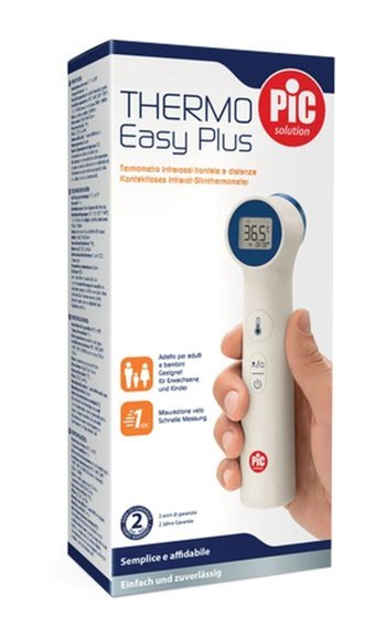 Pic Solution Thermo Easy Alın ve Bilek Temassız Dijital Tabanca Bebek - Çocuk - Yetişkin Ateş ölçer